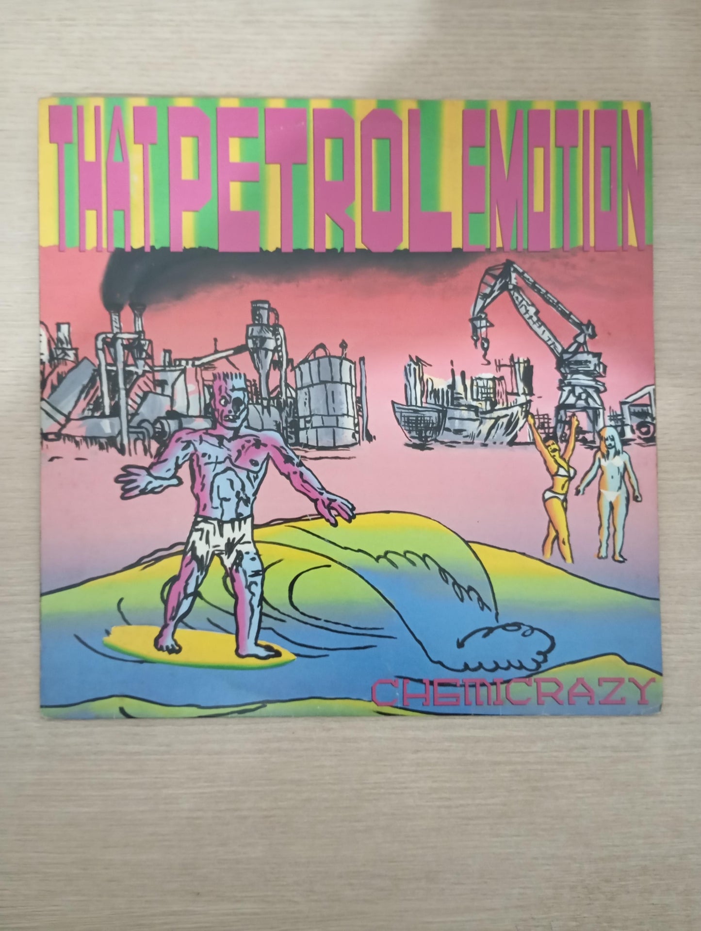 Lp Vinil That Petrol Emotion Chemicrazy Com Encarte