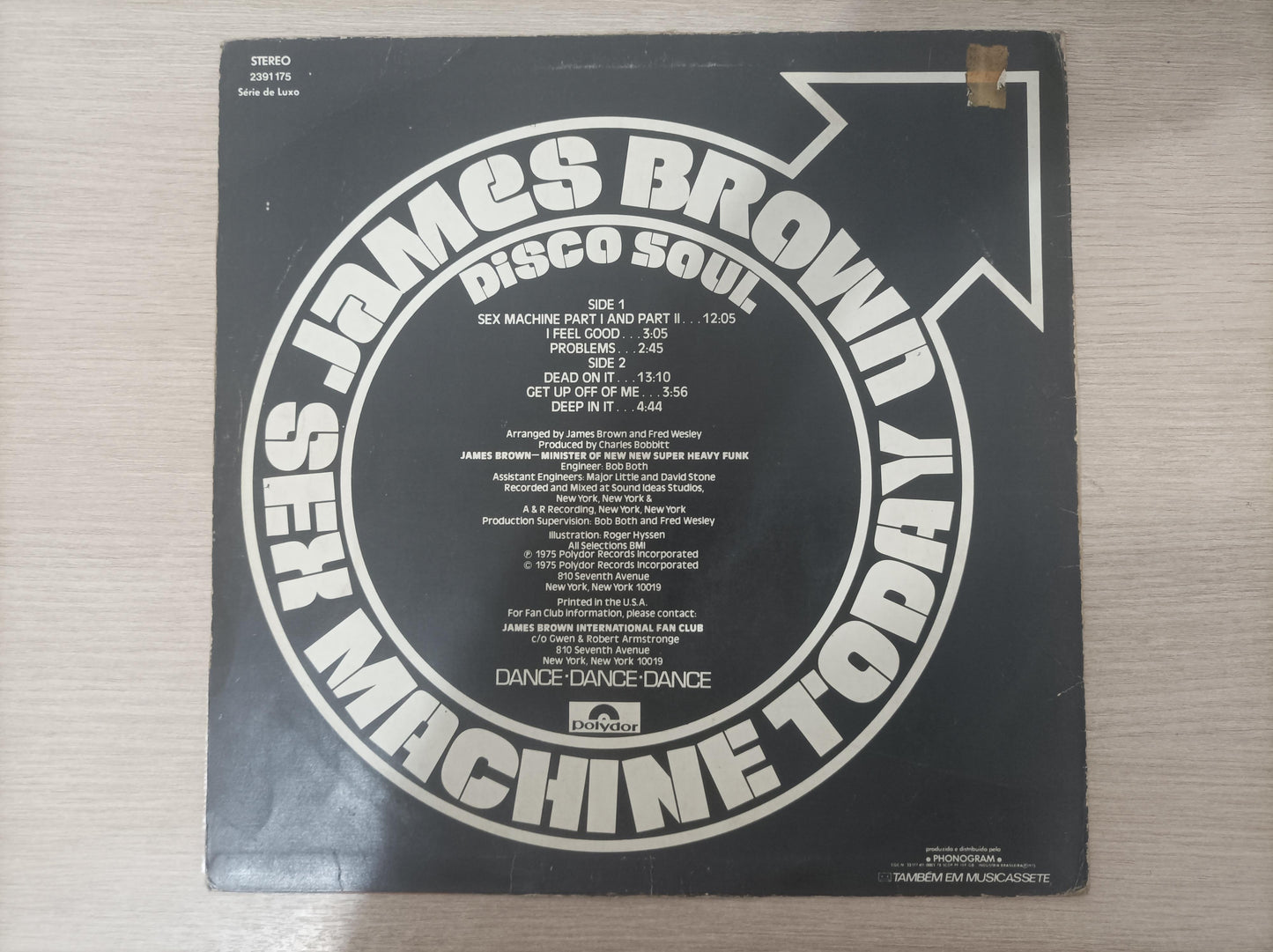 Lp Vinil James Brown Sex Machine Today
