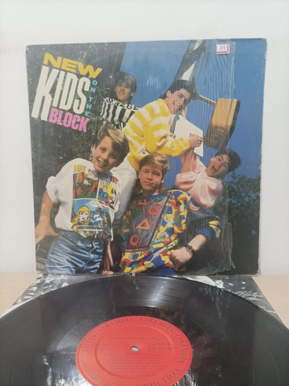 Lp Vinil New Kids On The Block None Com Encarte