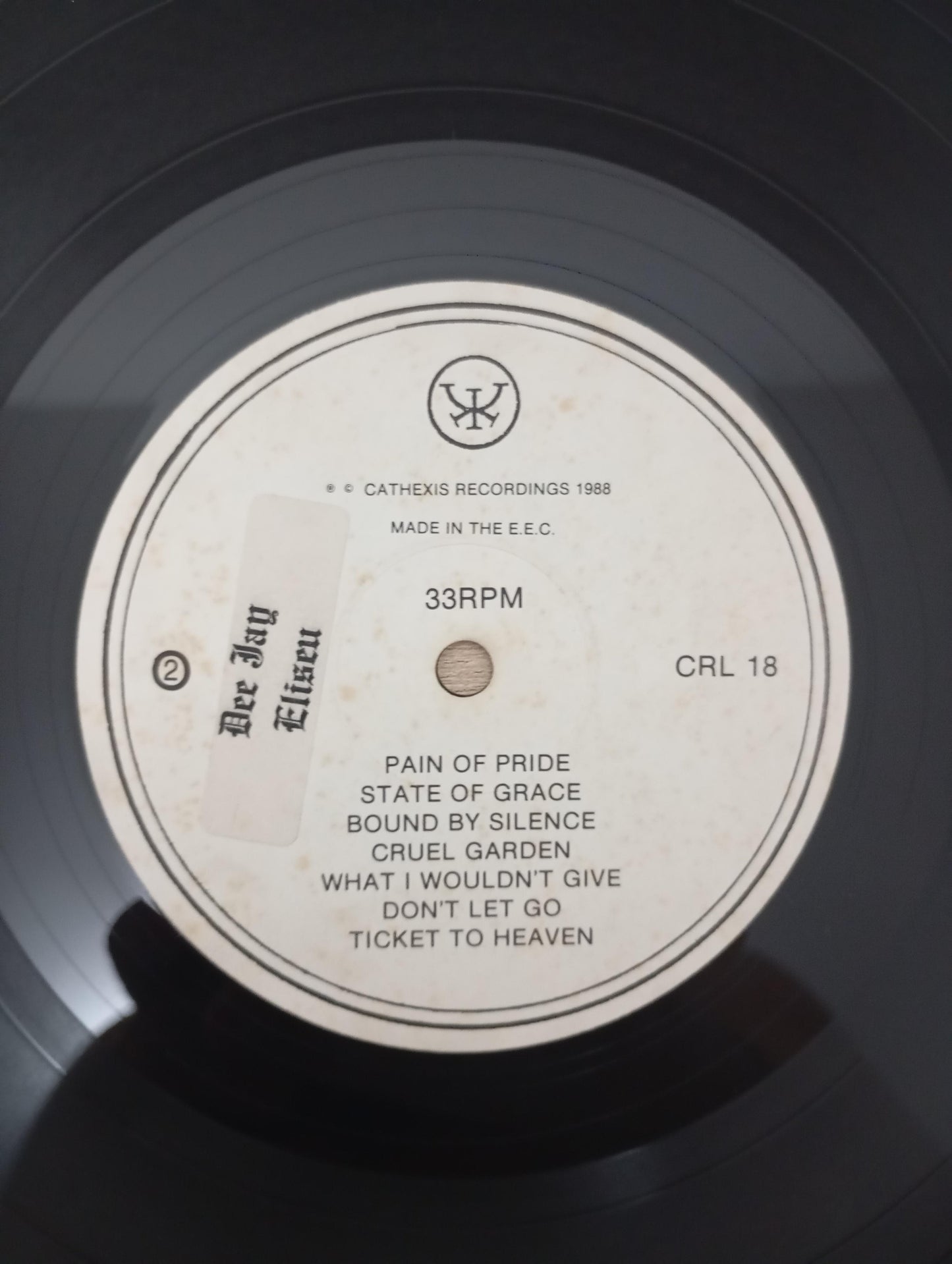 Lp Vinil Pink Industry 1988 Importado UK
