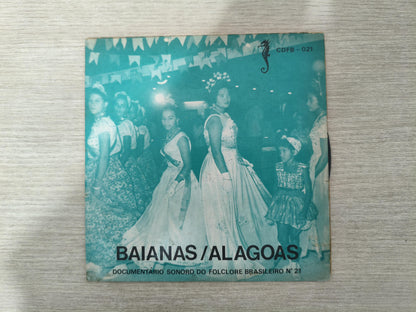 Compacto Vinil Folclore Brasileiro 21 Baianas / Alagoas