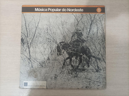 Lp Vinil Música Popular do Nordeste Vol. 1 Capa Dupla