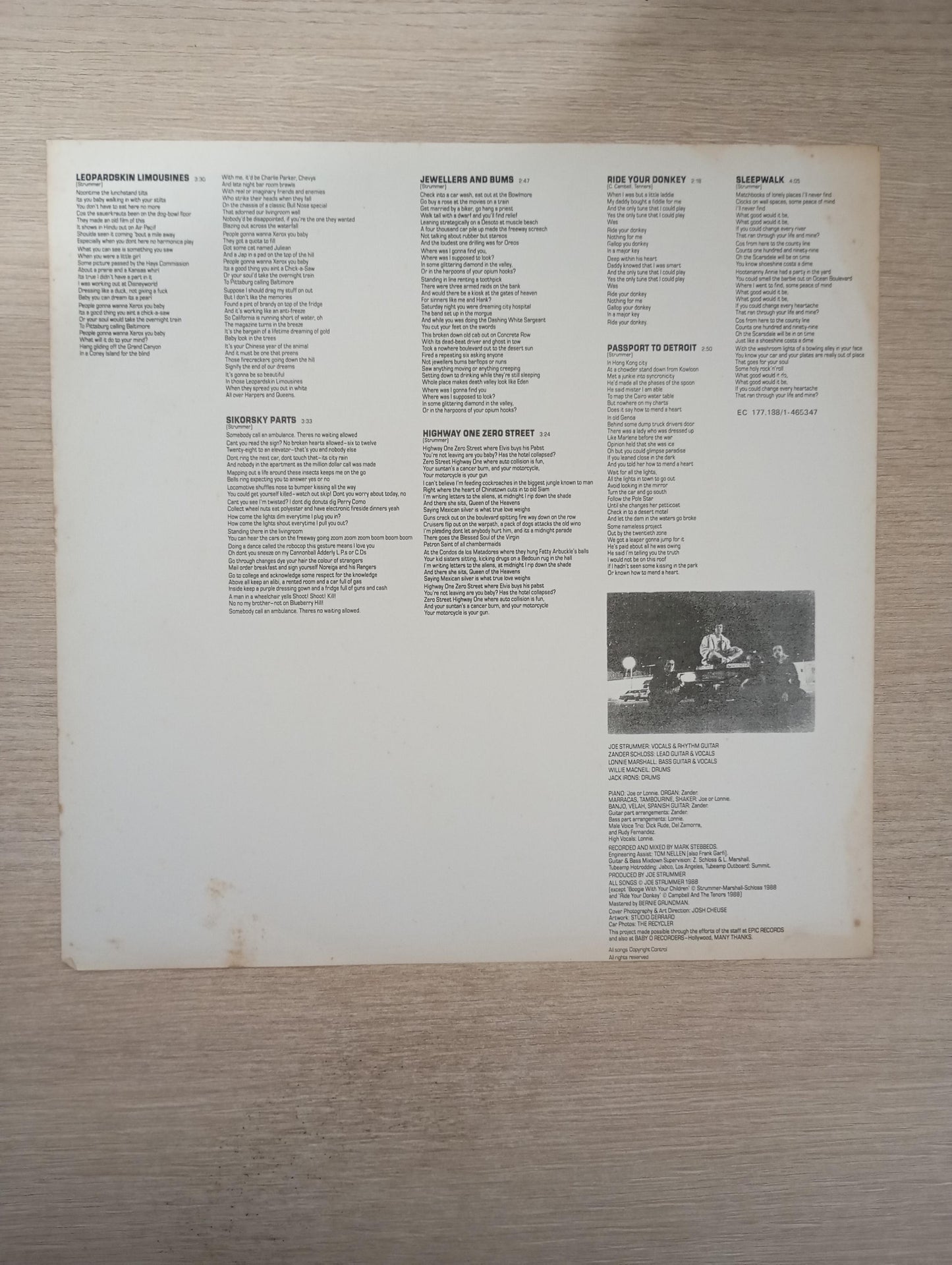 Lp Vinil Joe Strummer Earthquake Weather Com Encarte
