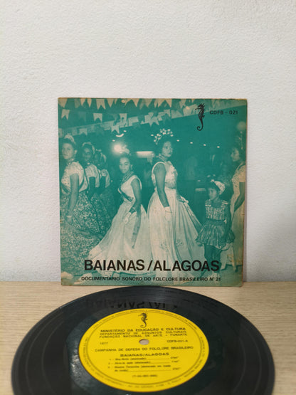Compacto Vinil Folclore Brasileiro 21 Baianas / Alagoas