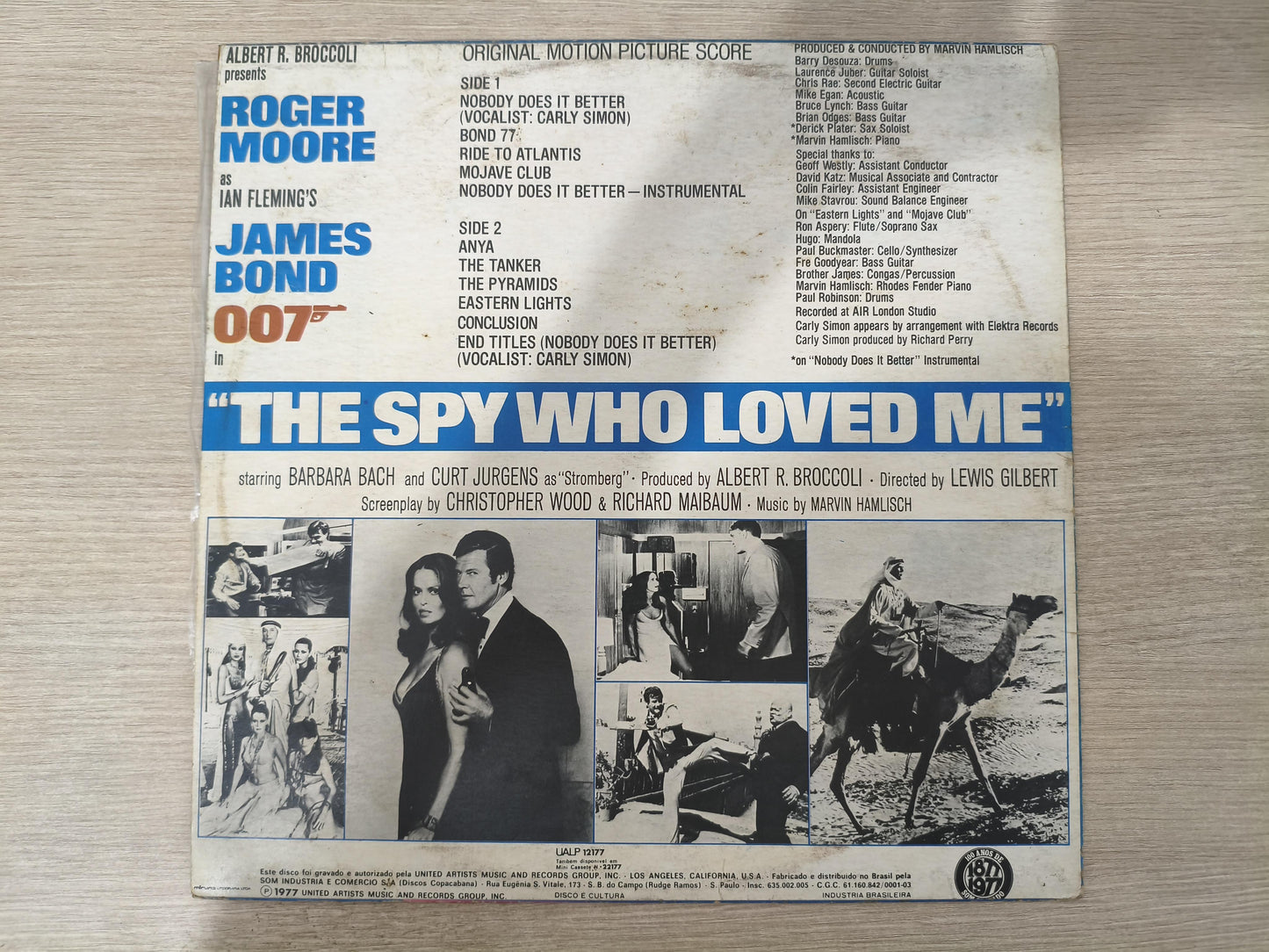 Lp Vinil Marvin Hamlisch The Spy Who Loved Me