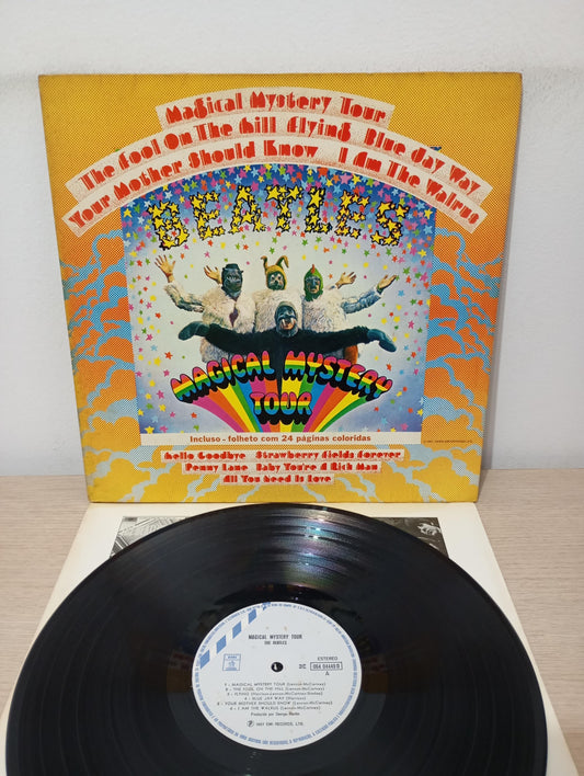 Lp Vinil The Beatles Magical Mystery Tour Capa Dupla Livreto