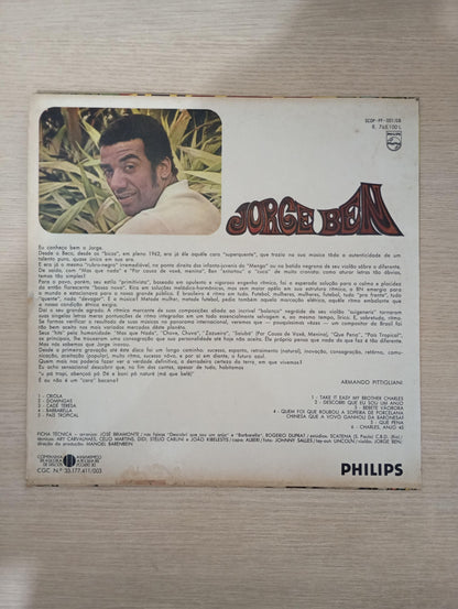 Lp Vinil Jorge Ben 1969 Original Mono