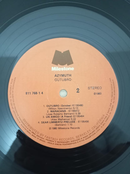 Lp Vinil Azymuth Outubro