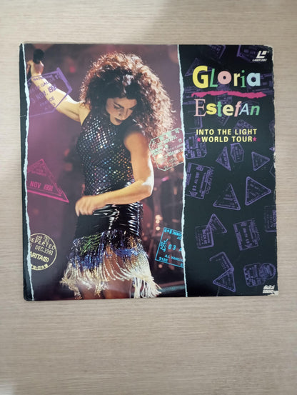 LD LaserDisc Gloria Estefan Into The Light World Import USA