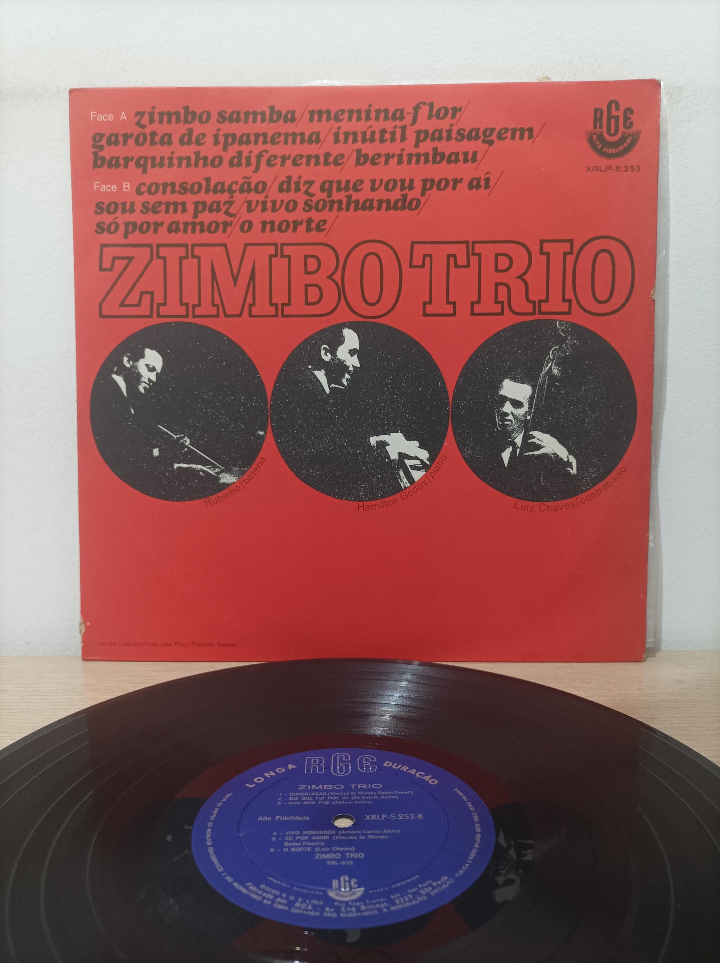 Lp Vinil Zimbo Trio 1964