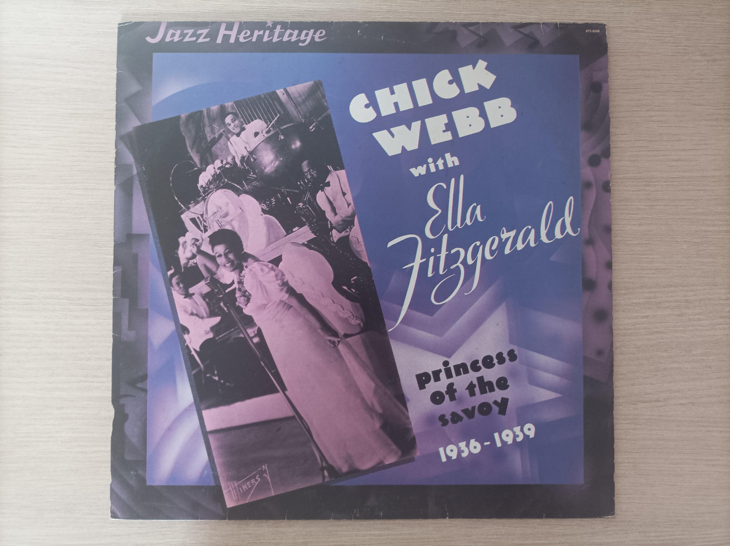 Lp Vinil Chick Webb Ella Fitzgerald Princess Savoy Importado