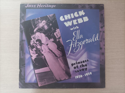 Lp Vinil Chick Webb Ella Fitzgerald Princess Savoy Importado