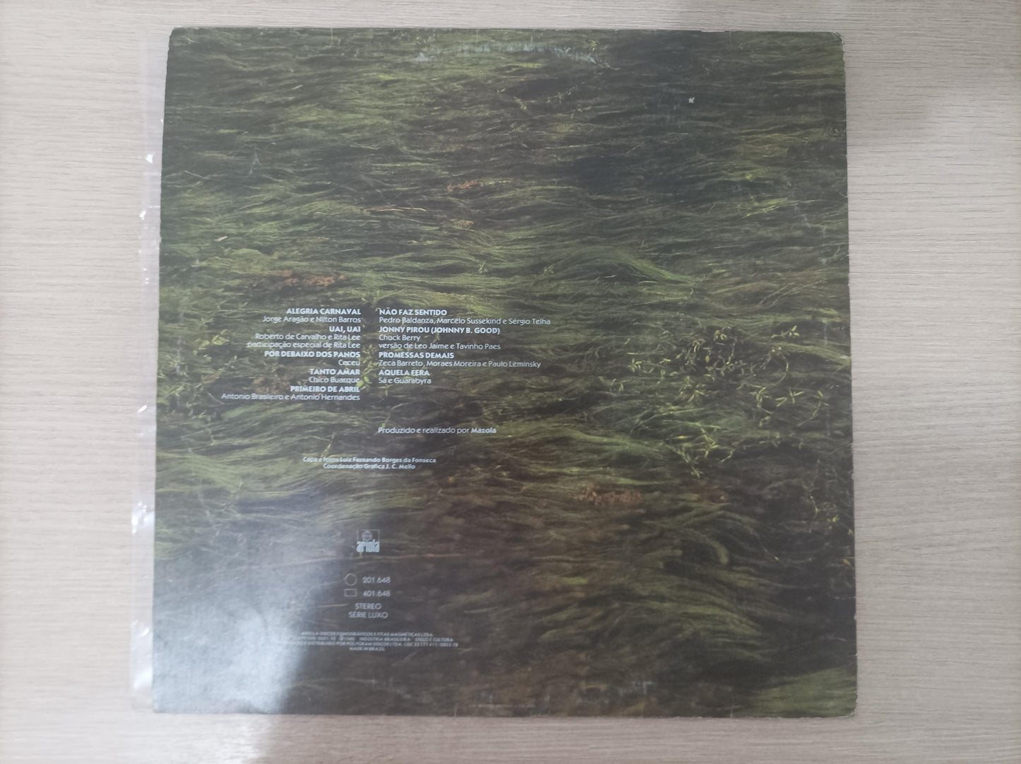 Disco Vinil Mato Grosso Ney Matogrosso Com Encarte A