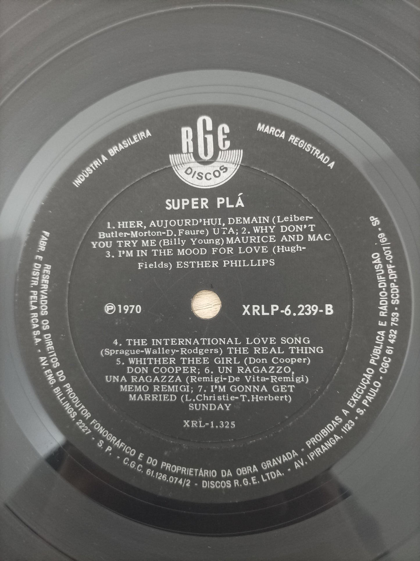 Lp Vinil Novela Super Plá 14 Musicas Super Quentes