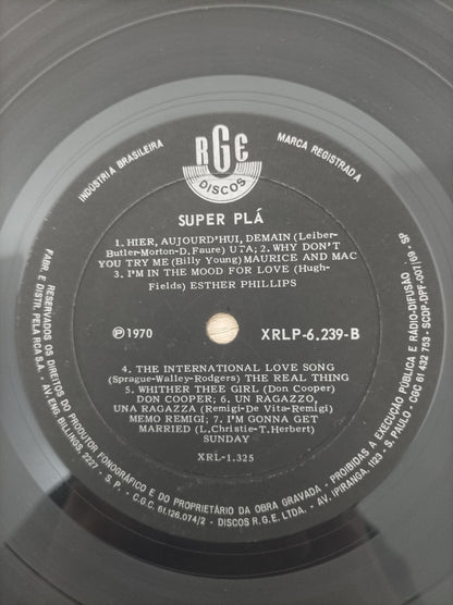 Lp Vinil Novela Super Plá 14 Musicas Super Quentes