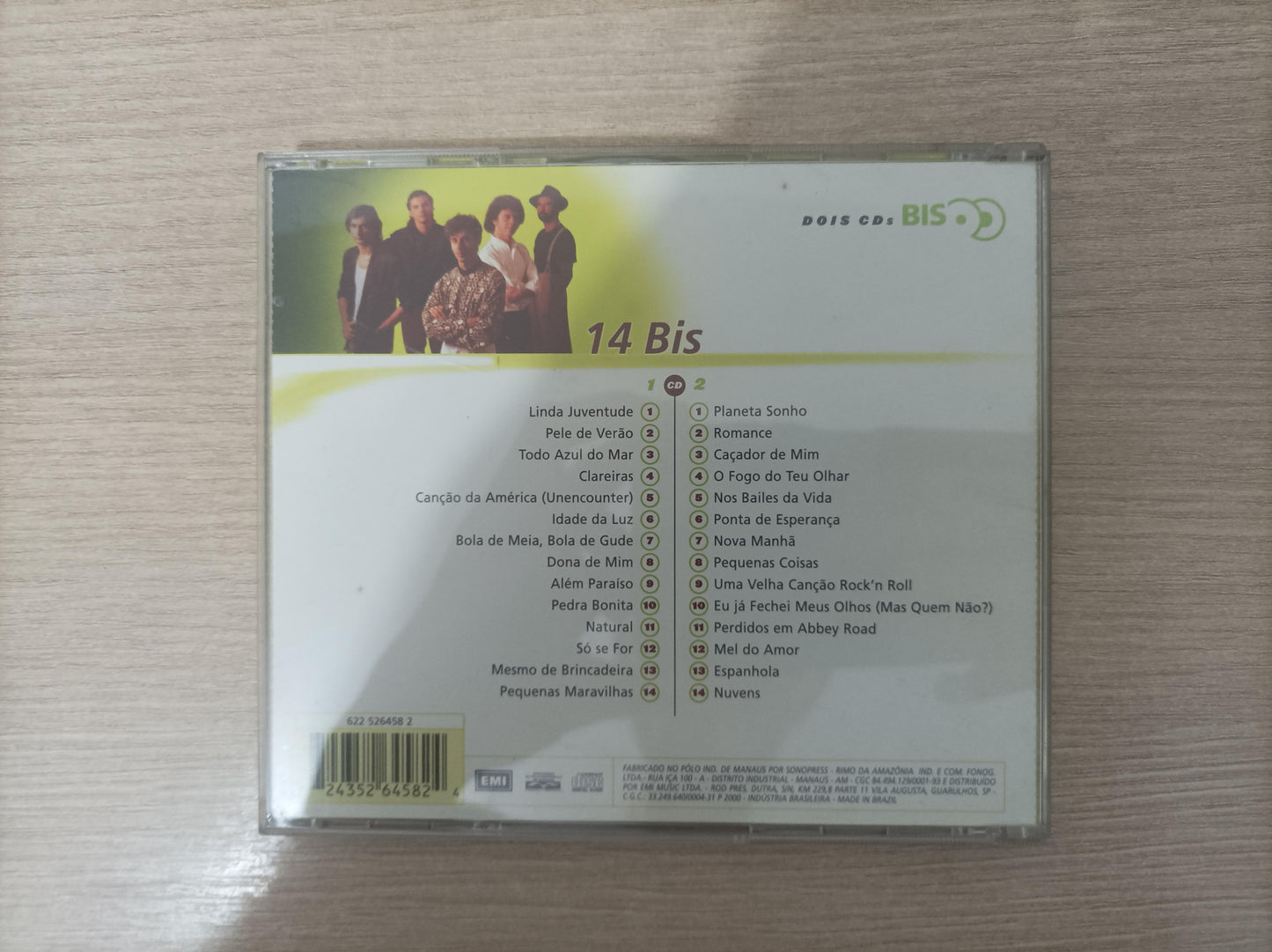 CD 14 Bis None Duplo