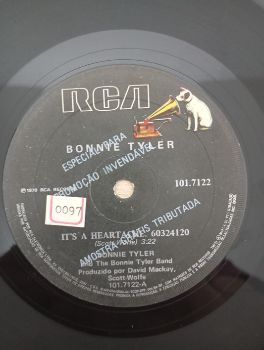 Compacto Vinil Bonnie Tyler It's A Heartache / Got So Used