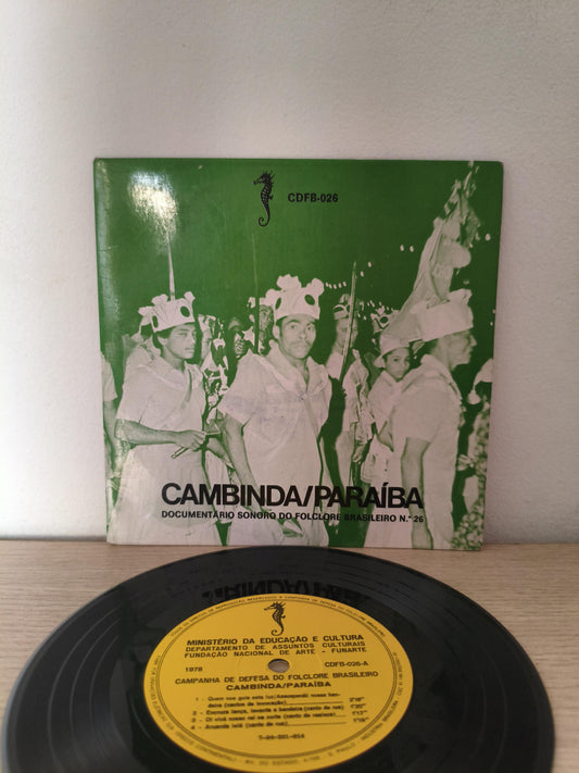 Compacto Vinil Cambinda / Paraíba Folclore Brasileiro 26 A