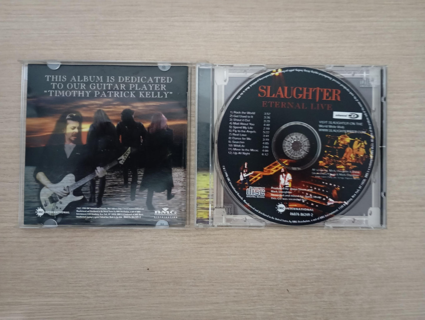 CD Slaughter Eternal Live Importado