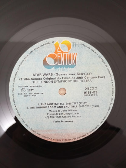 Lp Vinil John Williams Star Wars Guerra Nas Estrelas Duplo