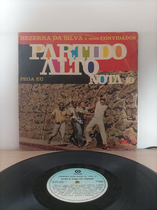 Lp Vinil Bezerra Da Silva Partido Alto Nota 10 Vol. 2