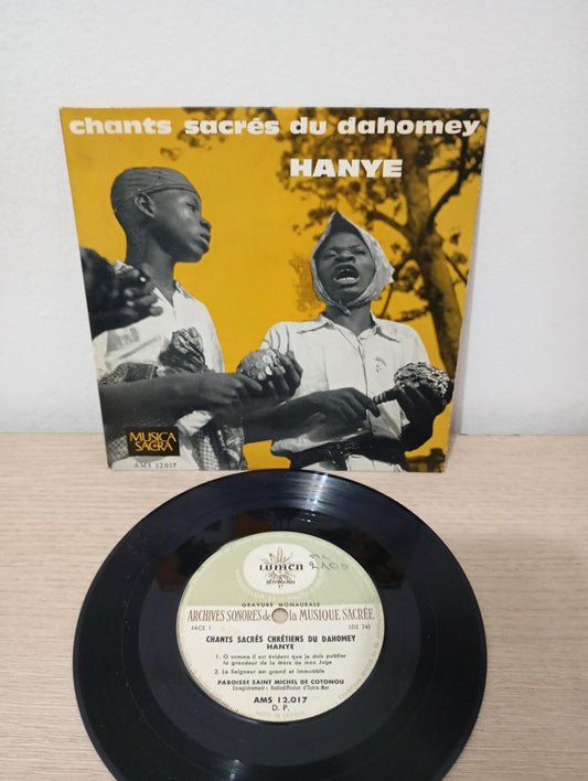 Compacto Vinil Chants Sacrés Du Dahomey: Hanye Imp France