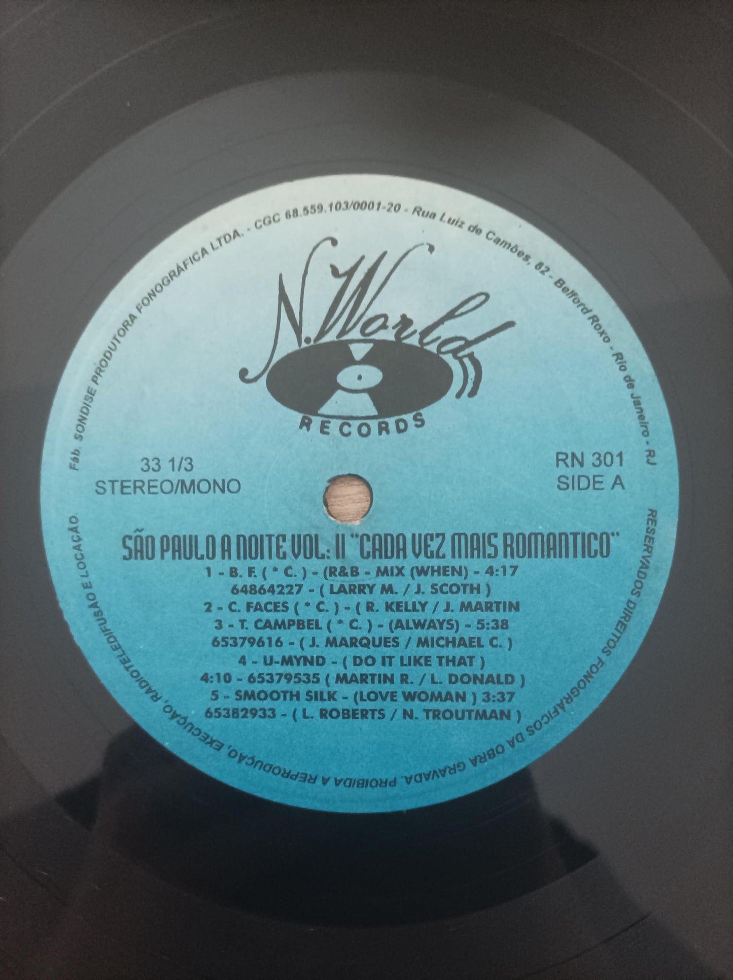 Lp Vinil São Paulo A Noite Metrô Vol. II