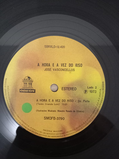 Lp Vinil José Vasconcelos A Hora e A Vez do Riso