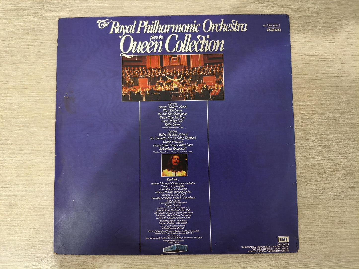 Lp Vinil Philharmonic Orchestra Plays The Queen Collection