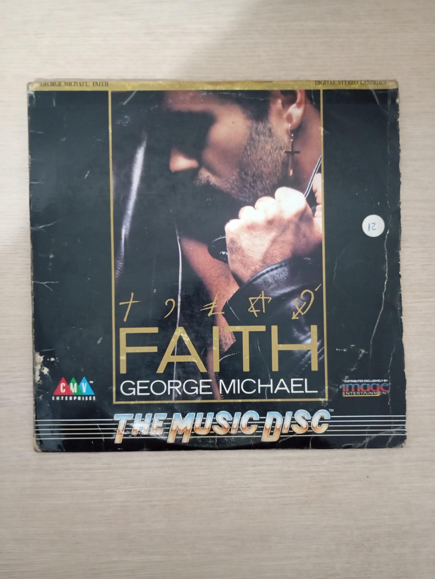 LD LaserDisc George Michael Faith Importado