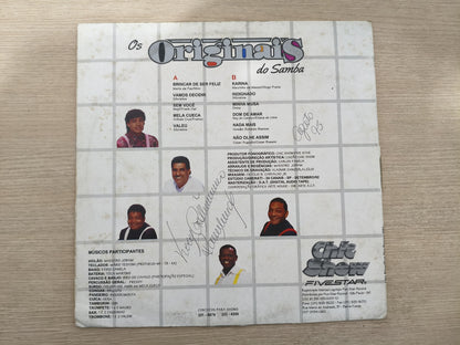 Lp Vinil Os Originais Do Samba Brincar De Ser Feliz