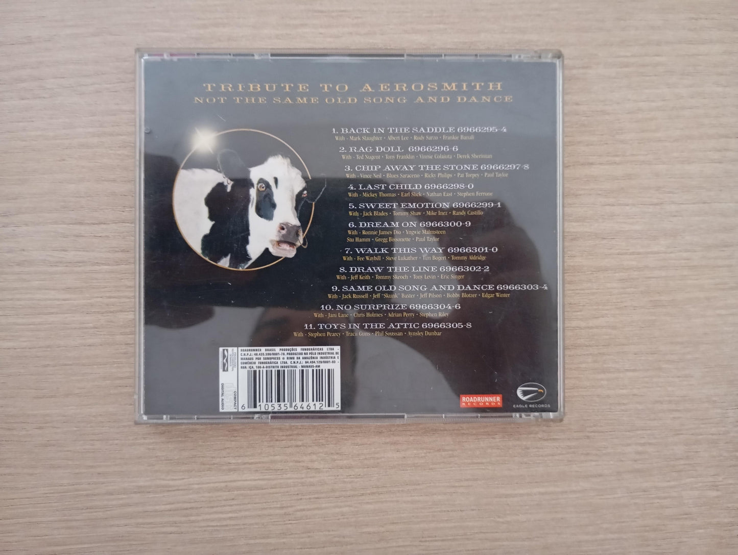 CD Aerosmith Tribute To: Not The Same Old Song And Dance