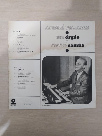 Lp Vinil André Penazzi Um Órgão E Muito Samba