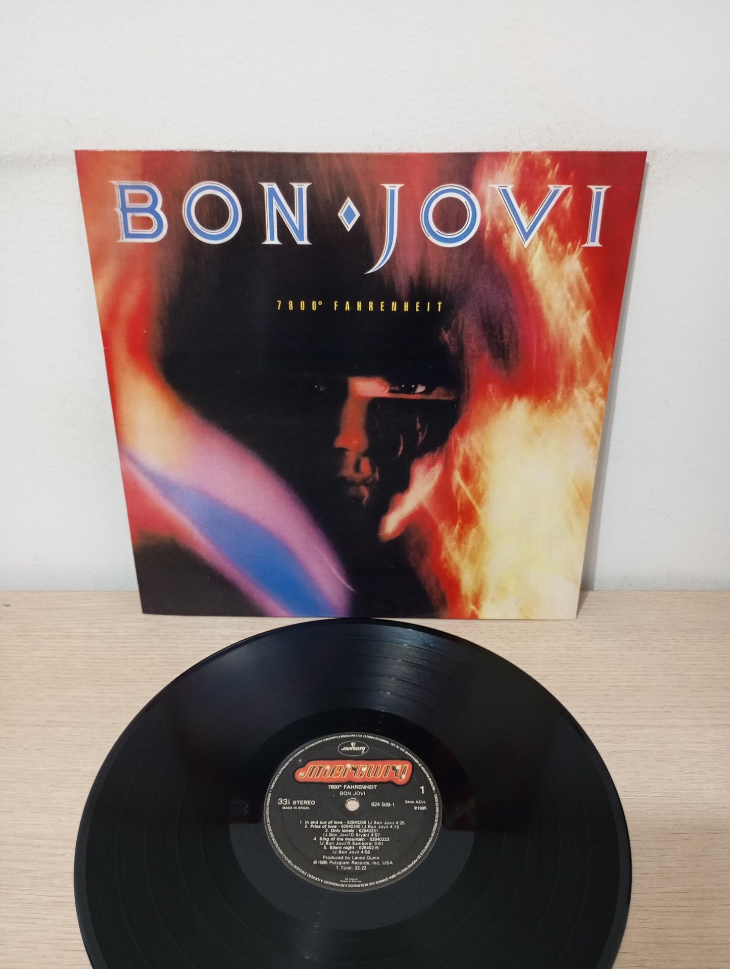 Lp Vinil Bon Jovi 7800° Fahrenheit