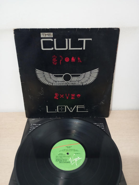 Lp Vinil The Cult Love Capa Dupla Com Encarte