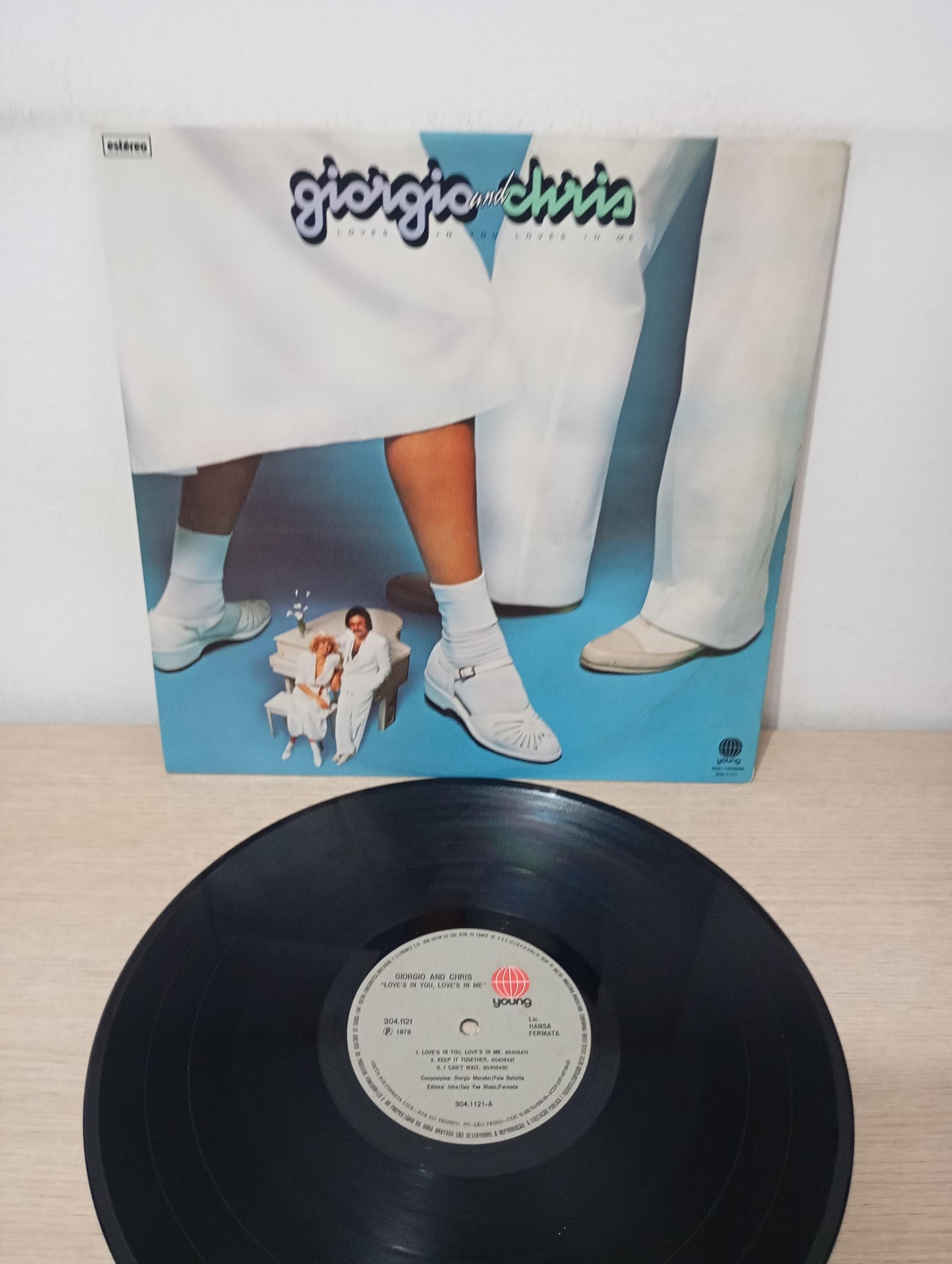 Lp Vinil Giorgio and Chris Love's In You, Love's In Me
