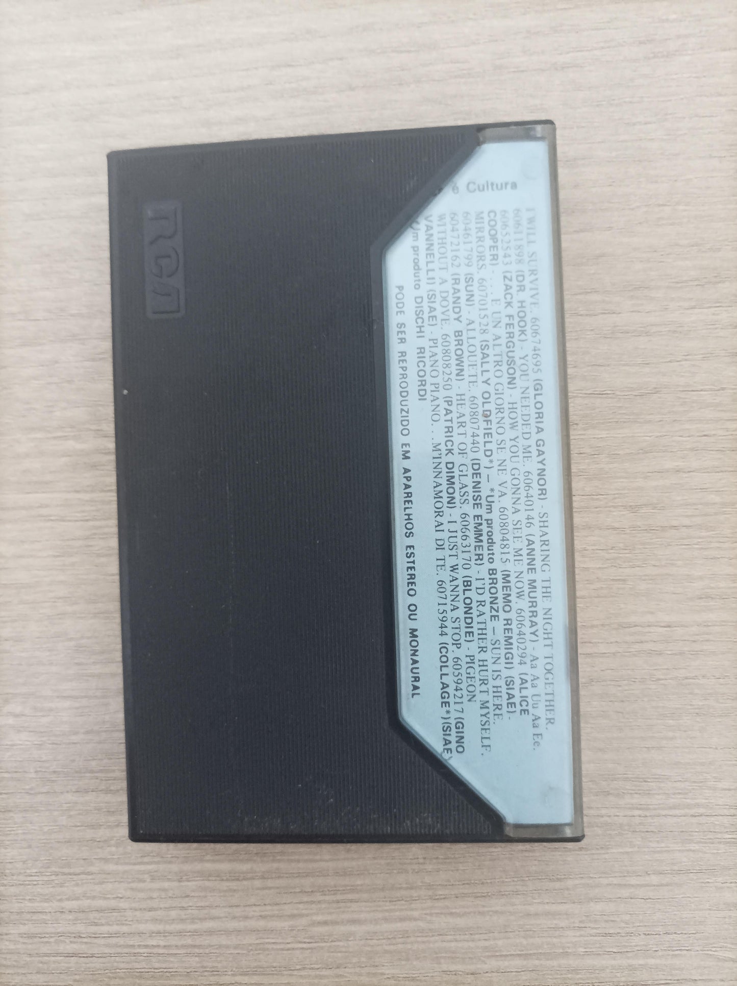 Fita K7 Cassete Pai Herói Internacional