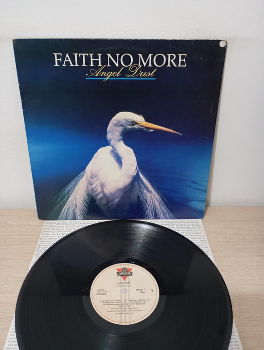 Lp Vinil Faith No More Angel Dust Com Encarte