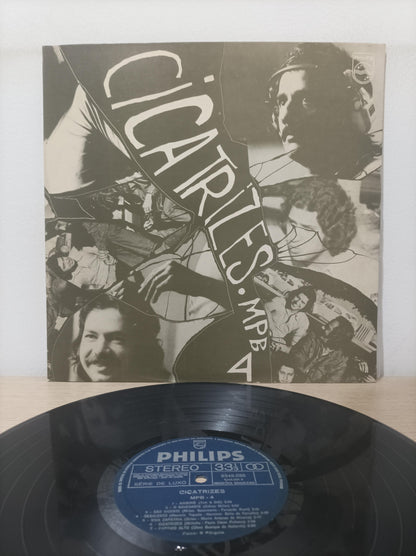 Lp Vinil MPB4 Cicatrizes Capa Dupla
