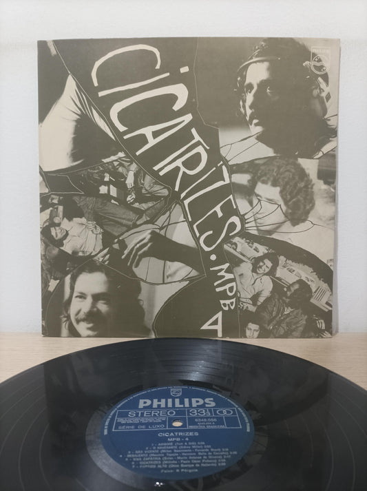 Lp Vinil MPB4 Cicatrizes Capa Dupla
