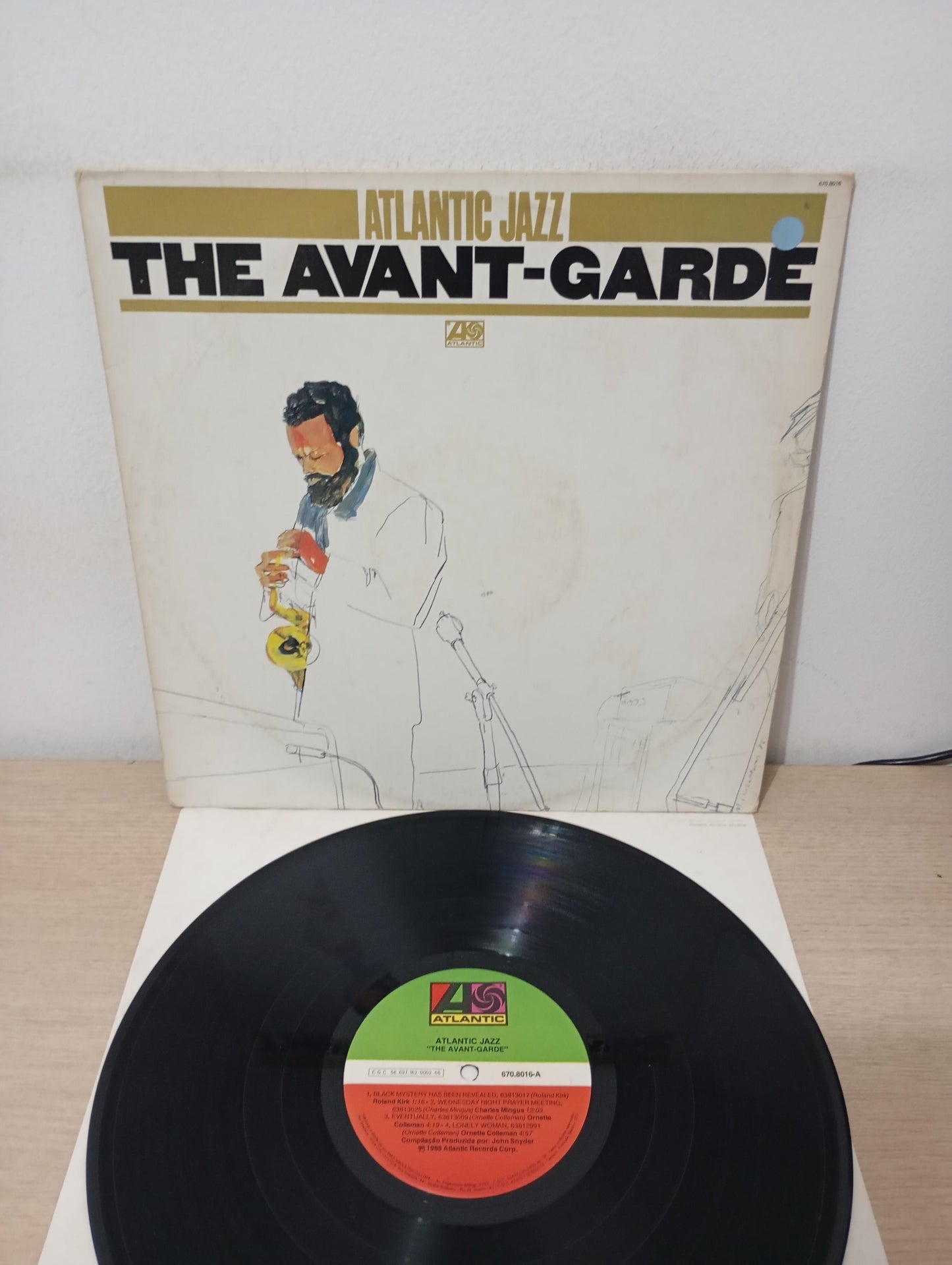 Lp Vinil The Avant-Garde Atlantic Jazz Com Encarte