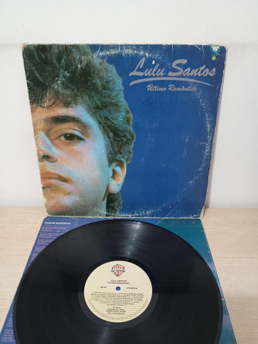 Lp Vinil Lulu Santos Último Romântico Com Encarte