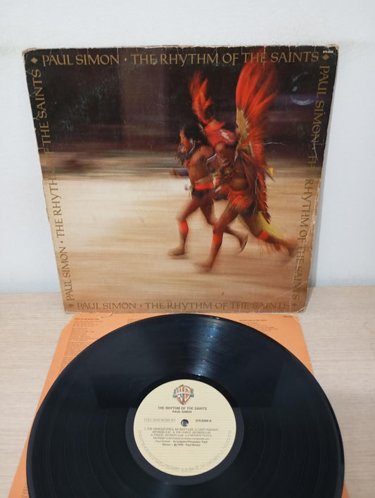 Lp Vinil Paul Simon The Rhythm Of The Saints Com Encarte