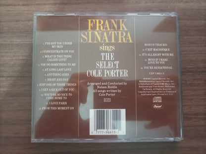 CD Frank Sinatra Sings The Select Cole Porter Importado