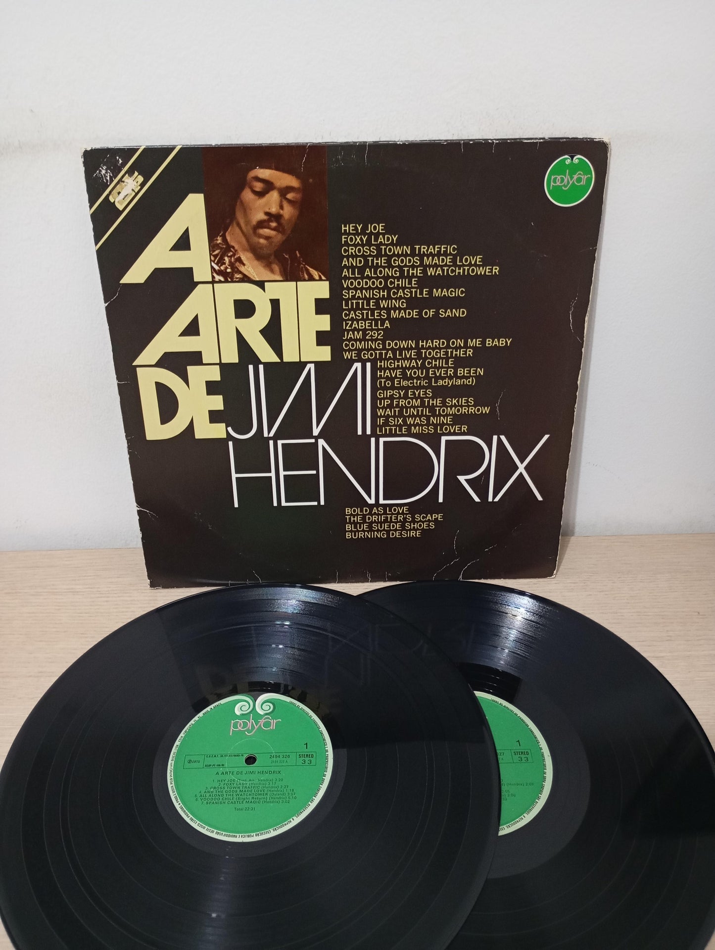Lp Vinil Jimi Hendrix A Arte De Jimi Hendrix Duplo