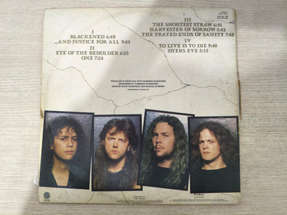 Lp Vinil Metallica ...And Justice For All Duplo