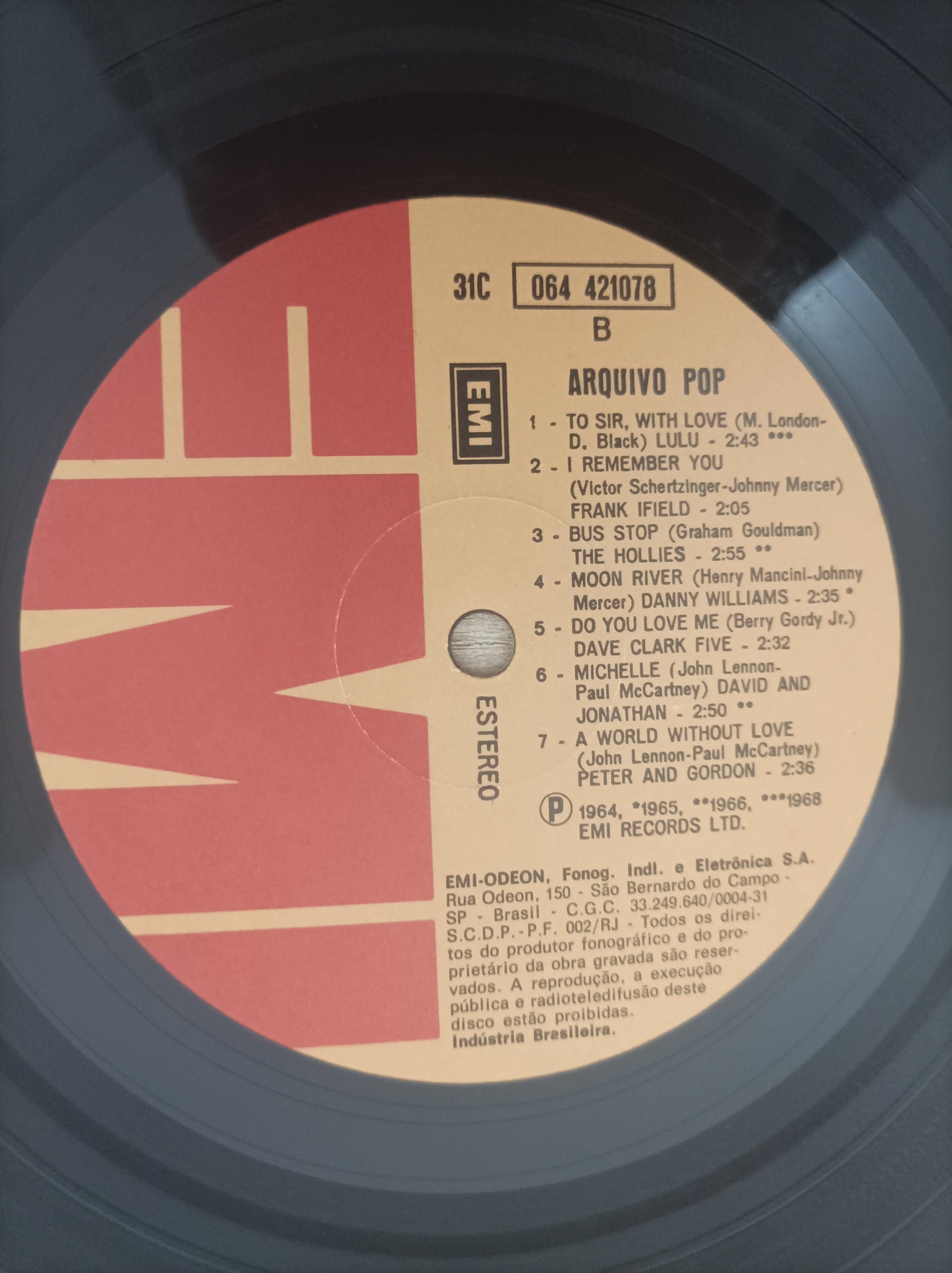 Lp Vinil Arquivo Pop