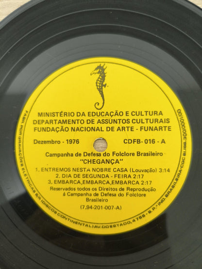 Compacto Vinil Folclore Brasileiro 16 Congos / Paraíba