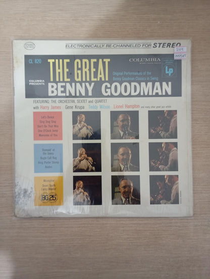 Lp Vinil Benny Goodman The Great Benny Goodman Importado