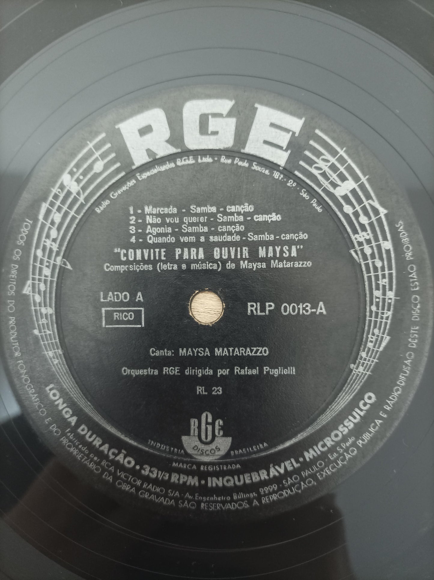 Lp Vinil Maysa Matarazzo Convite Para Ouvir Maysa